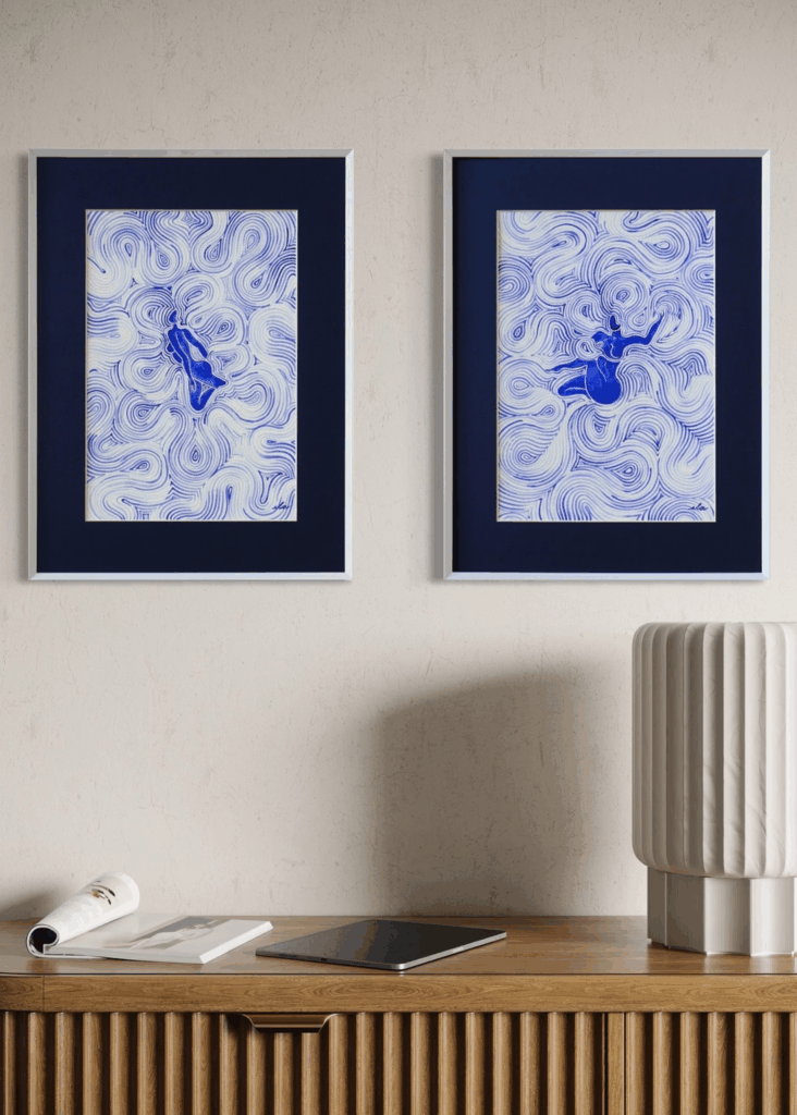 Feel your weight, bleu Dumont